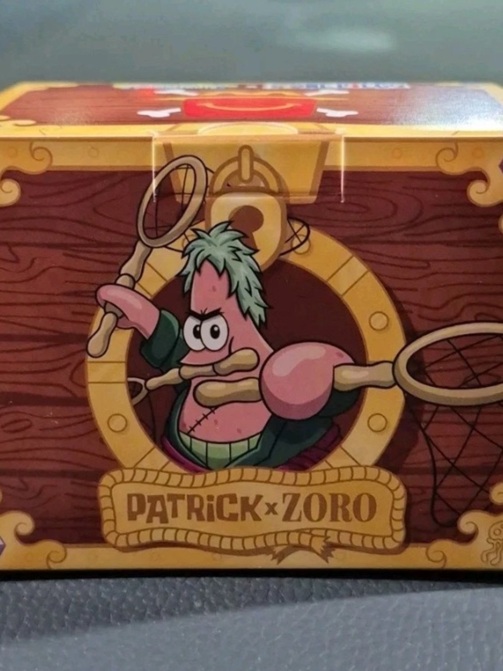2026 McDonald's Happy Meal SpongeBob x One Piece Toy#04-Patrick & Zoro